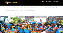 Desktop Screenshot of beinggarifuna.com